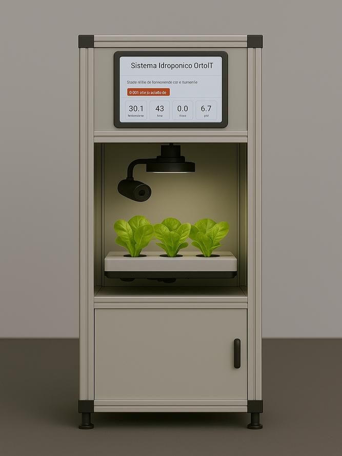 OrtoIoT App Interface - Concept Visualization